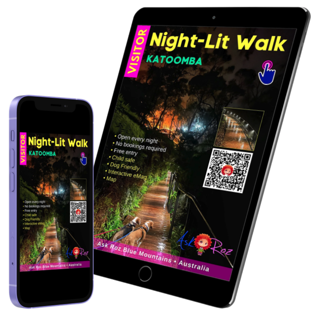 Katoomba Falls Night Lit Walk