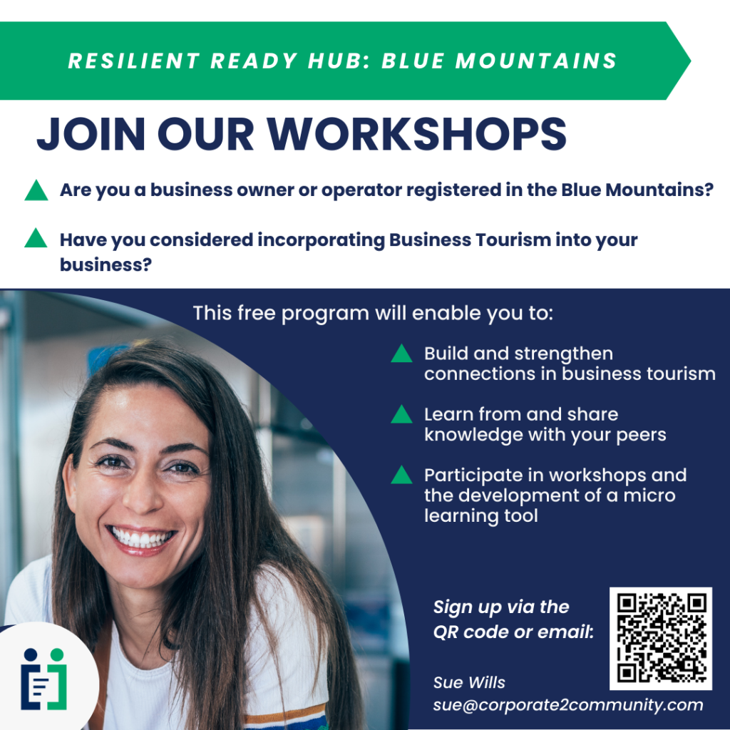 Blue Mountains Business Tourism Workshops in June 2022
